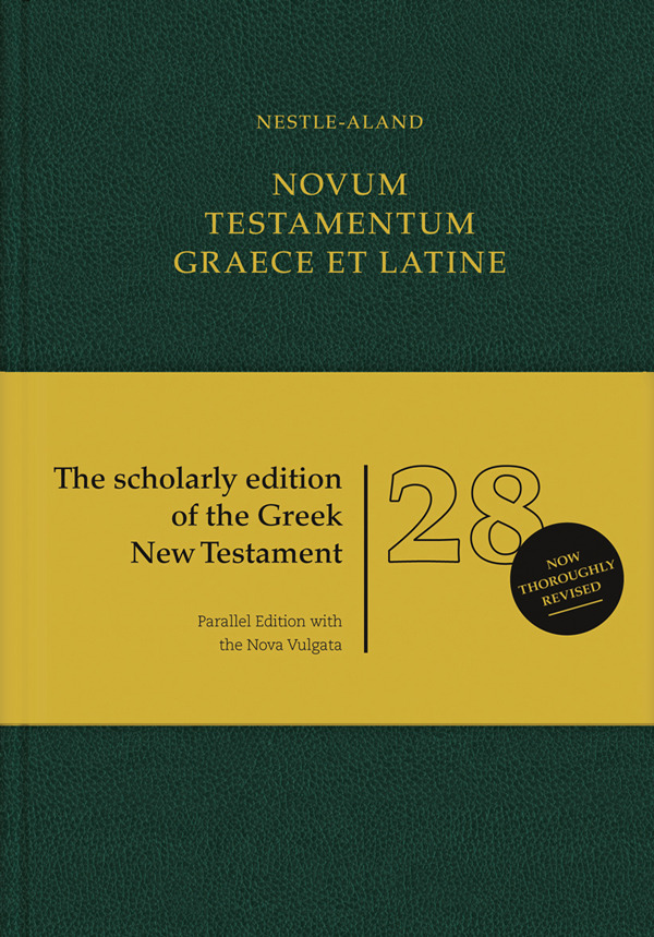 NOVUM TESTEMENTUM GRAECE ET LATINE 28 REV