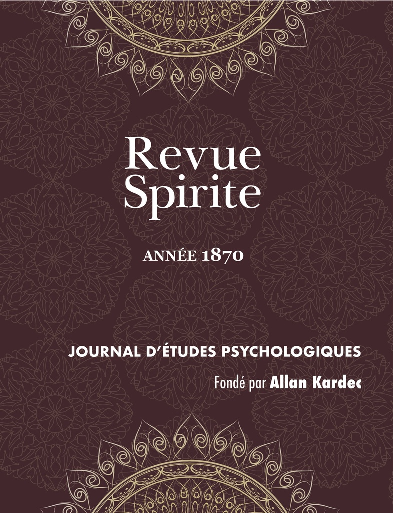 Revue Spirite (Année 1870)