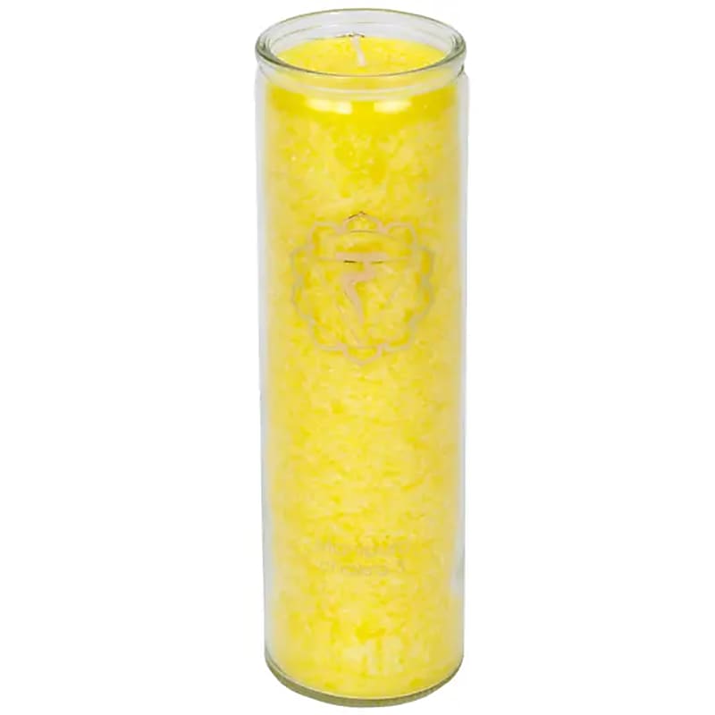 Bougie parfumée 3° Chakra Stearine 100 heures