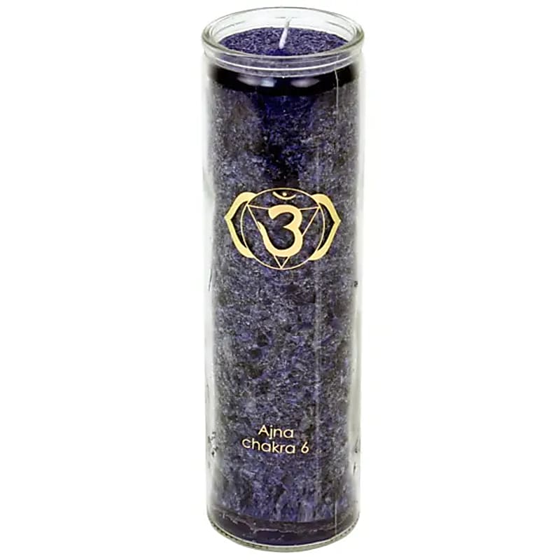 Bougie parfumée 6° Chakra Stearine 100 heures