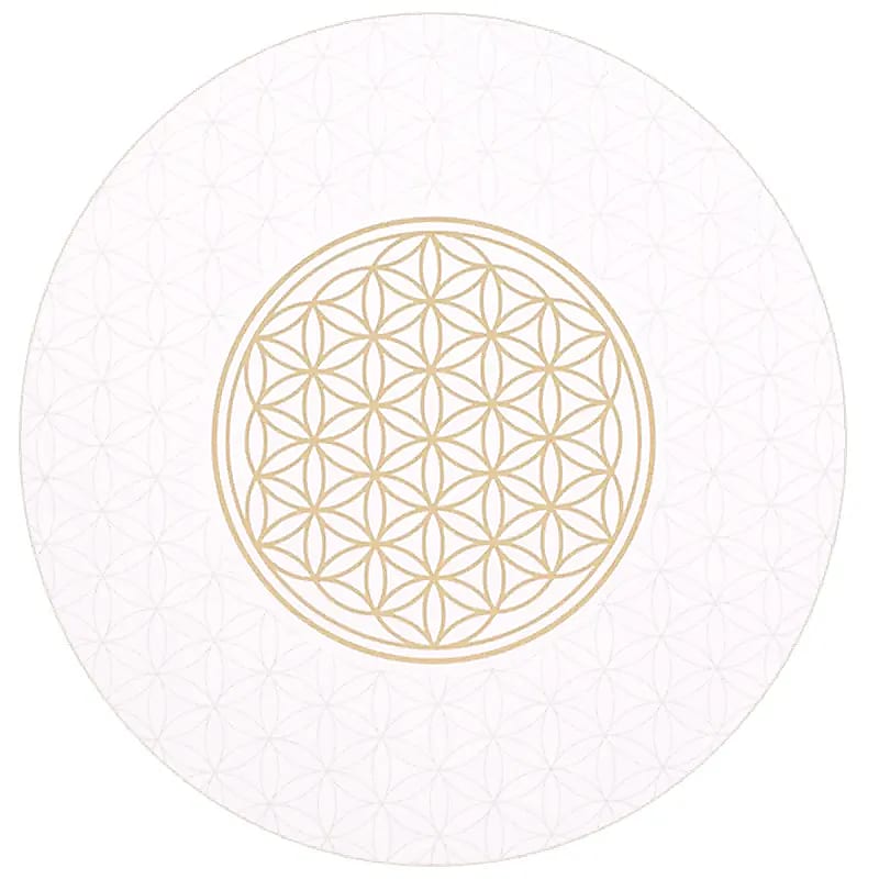 Sous verres Fleur de Vie ensemble de 6