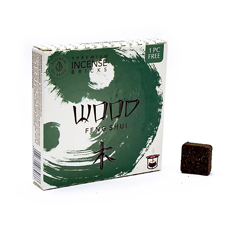 Aromafume Briques déncens Feng Shui Bois