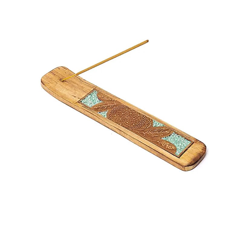 Porte-encens attrape-rêves amazonite