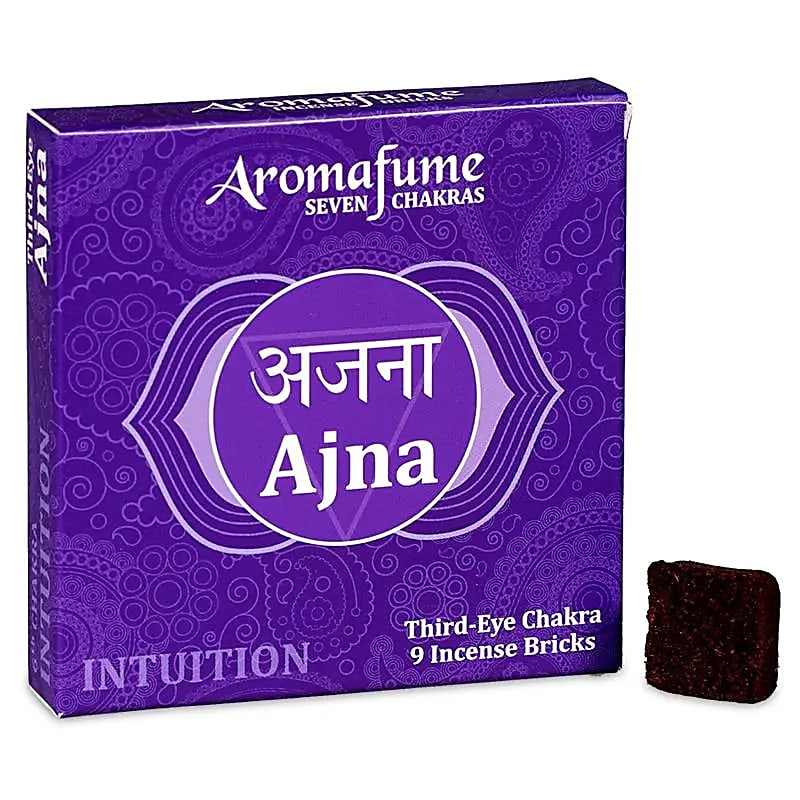 Aromafume 7 encens chakra: Ajna - chakra du troisième oeil