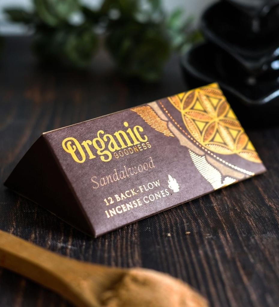 Encens Cône Organic Bois de Santal