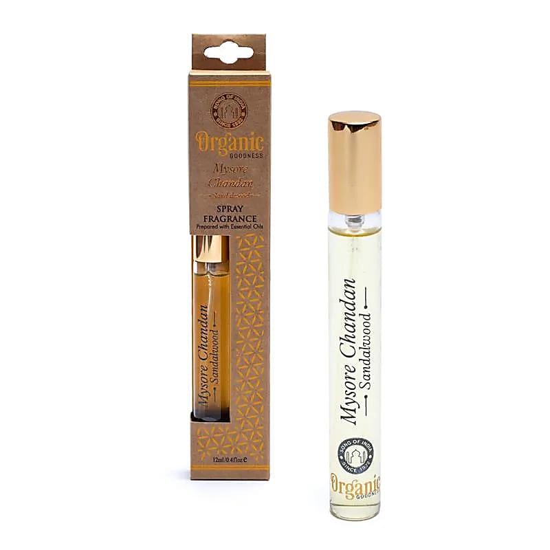Mysore Chandan Parfum d'ambiance spray au bois de santal -