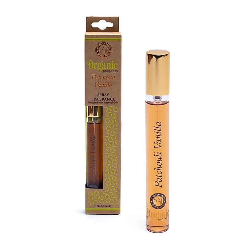 Parfum d'ambiance spray Patchouli et Vanille