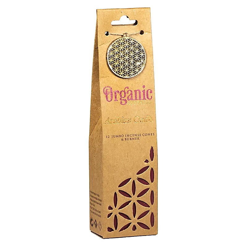 Organic Goodness Cônes déncens Oudh + brûleu