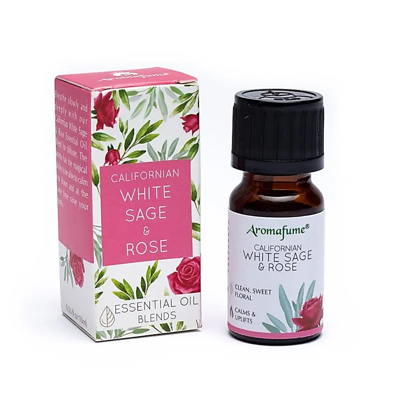 Mélange huiles essentielles Sauge blanche /Rose
