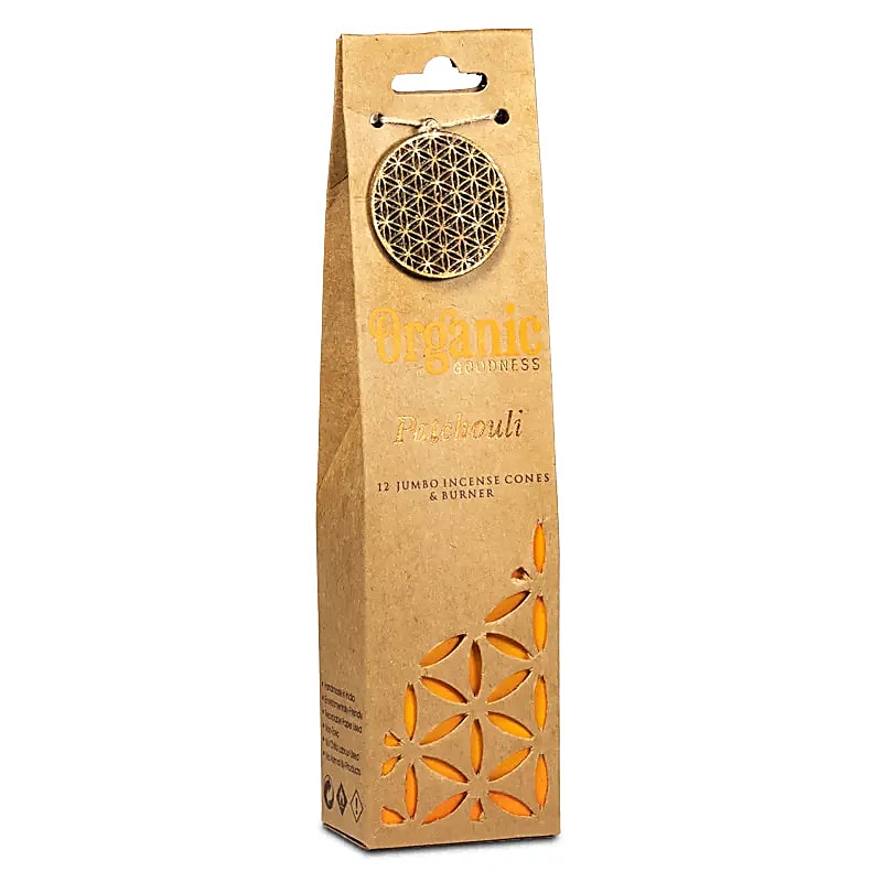 Organic Goodness Cônes déncens Patchouli brûleur