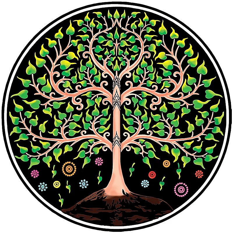 Serviette de plage arbre de vie