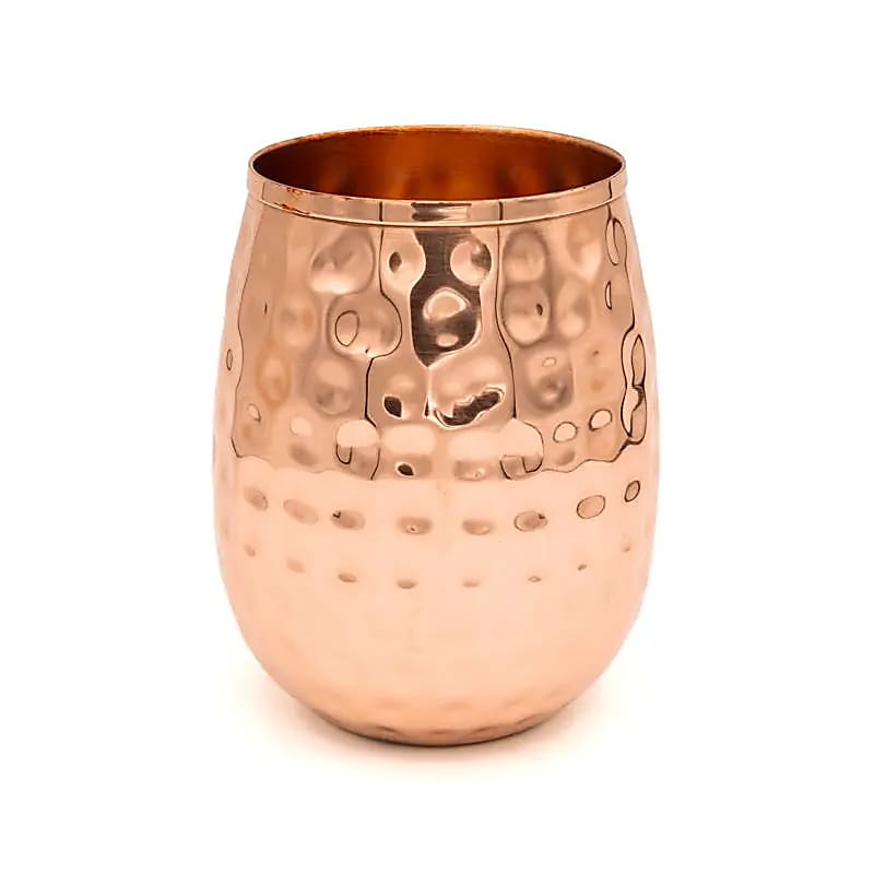 Gobelet en cuivre martelé -- 350ml