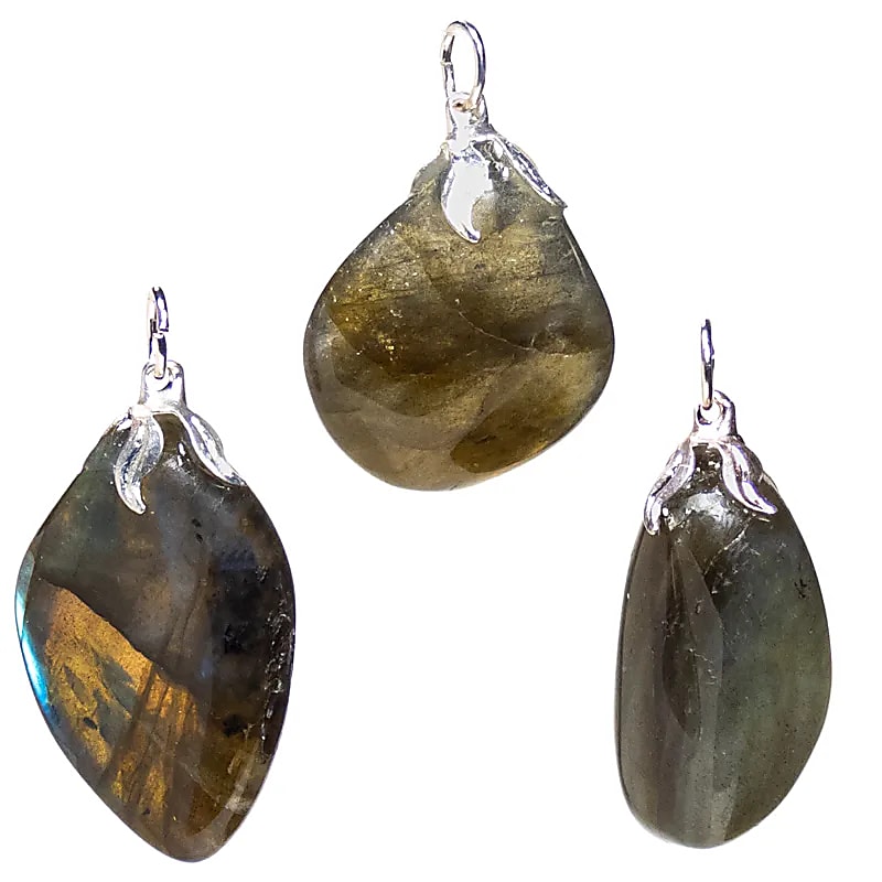 Labradorite Pendentif pierre gemme