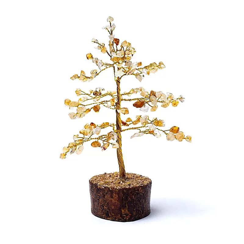 Arbre de citrines -- ±18cm