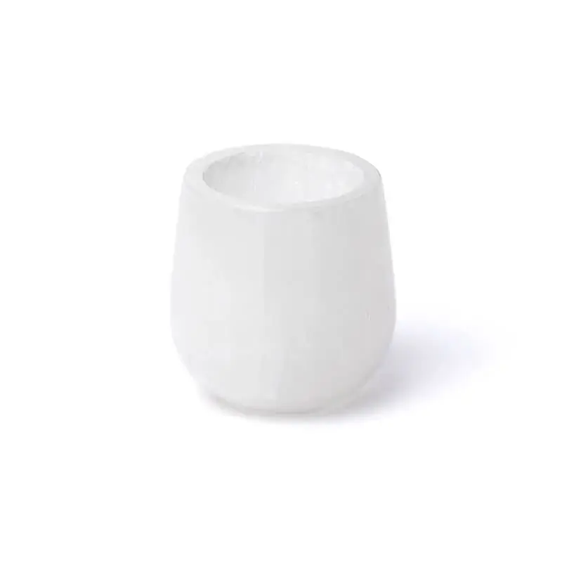 Bougeoir conique en sélénite