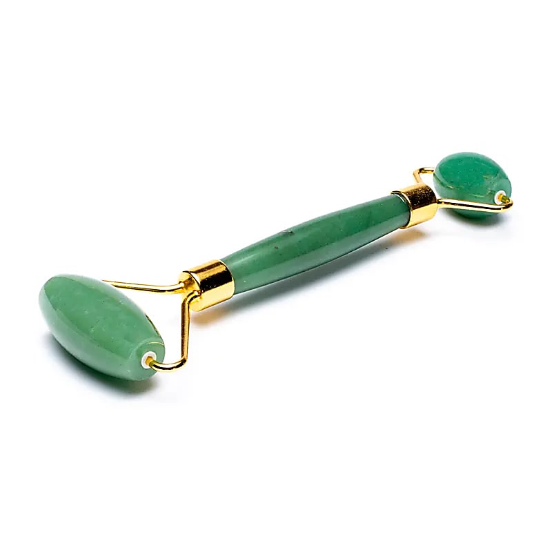 Rouleau de massage Aventurine verte