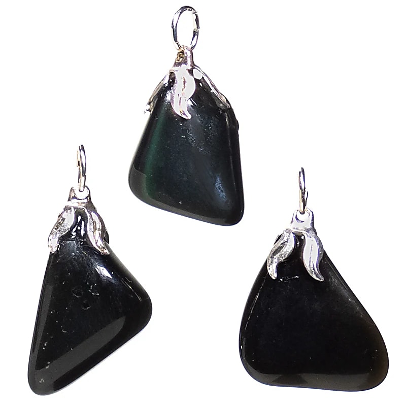 Obsidienne arc-en-ciel Pendentif en pierres