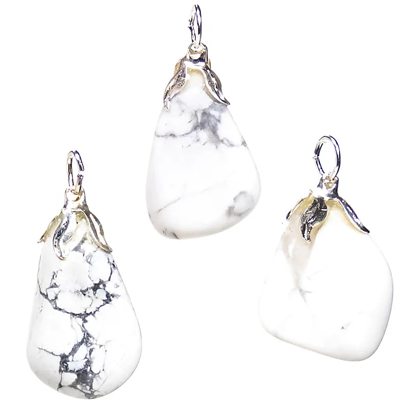 Howlite Pendentif pierre
