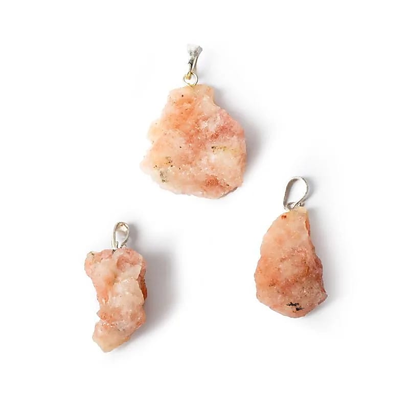 Pendentif Sunstone brute