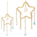 Attrape-soleil étoile avec quartz rose