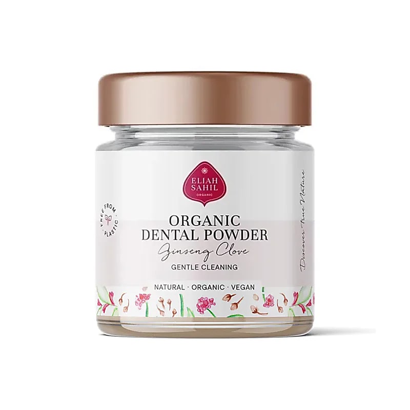 Poudre dentaire au Ginseng bio Eliah Sahil