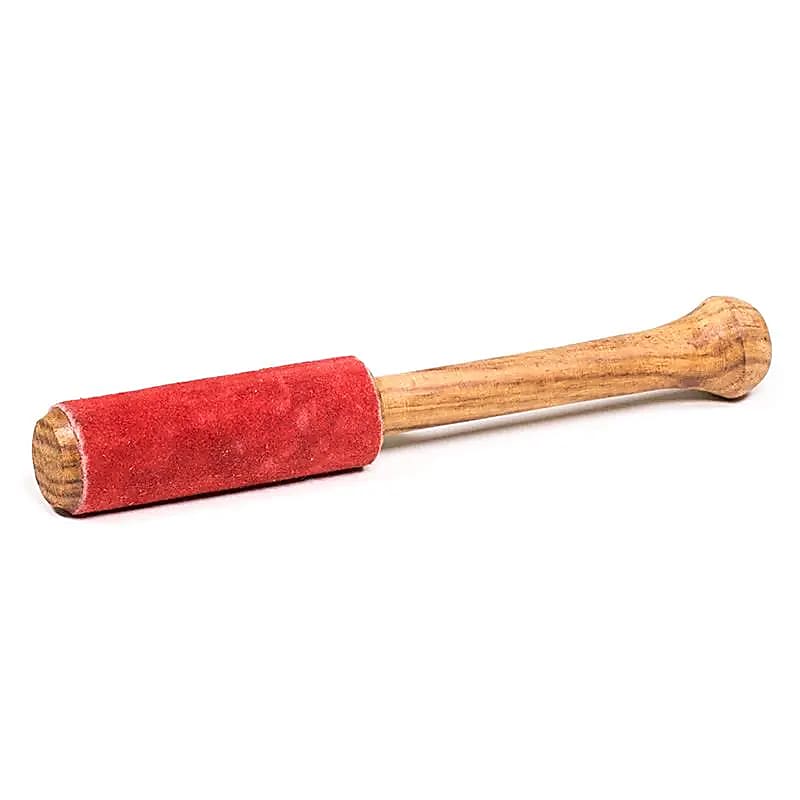 BATON BOIS POUR BOL CHANTANT ROUGE