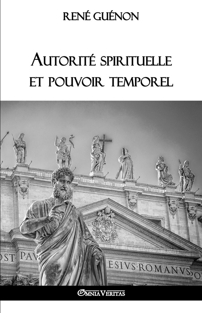 [9781911417842] Autorité spirituelle et pouvoir temporel