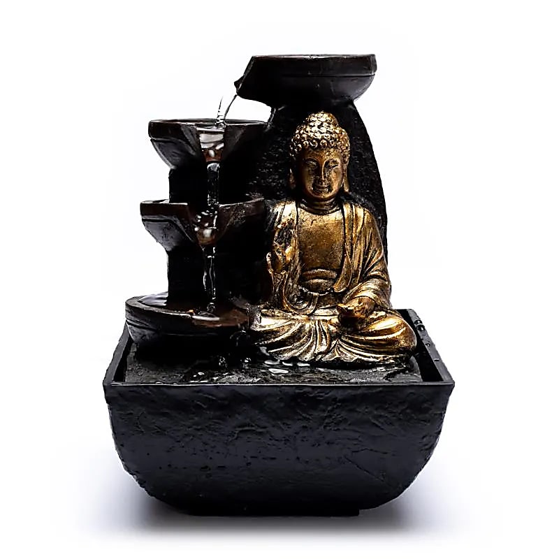 fontaine eau bouddha de la compassion