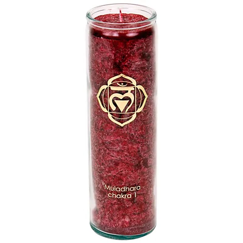 Bougie parfumée 1° Chakra Stearine 100 heures