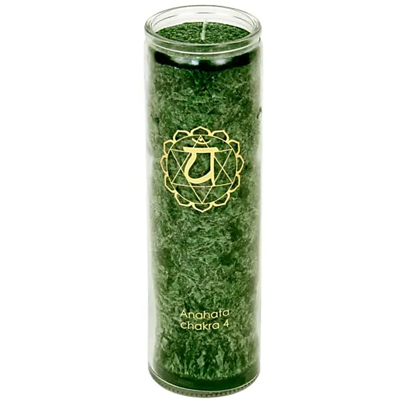 Bougie parfumée 4° Chakra Stearine 100 heures