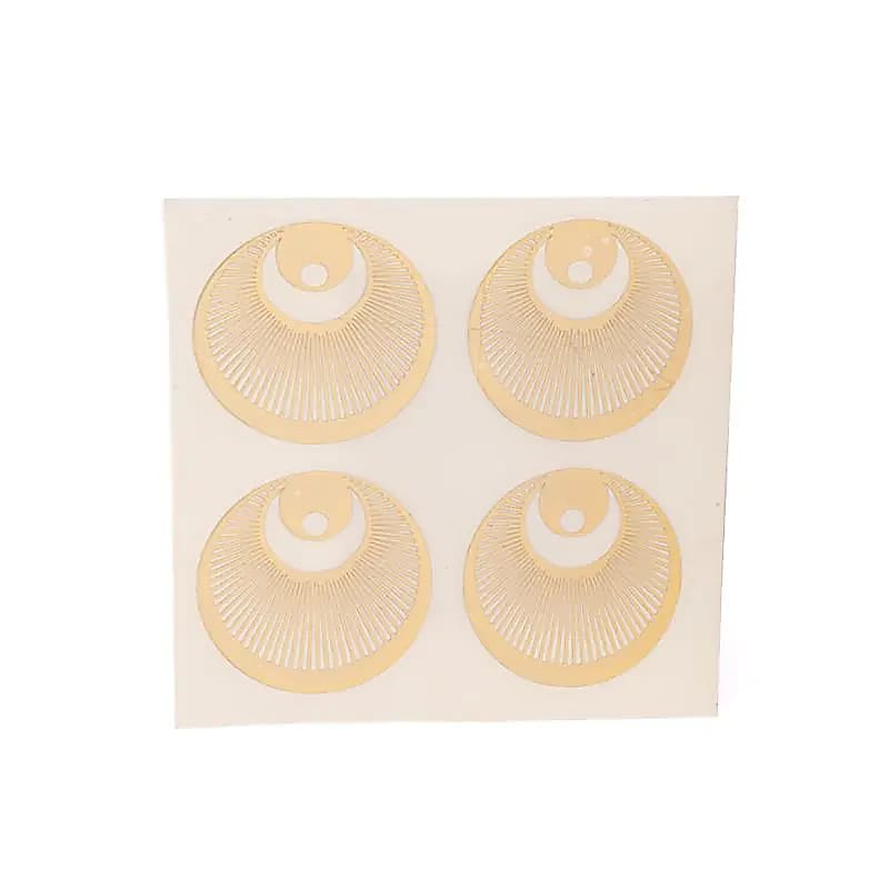 Autocollants en métal Ange doré, -- 3,5 cm