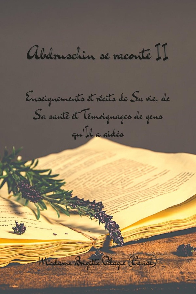 ABDRUSCHIN SE RACONTE II  (couverture souple)