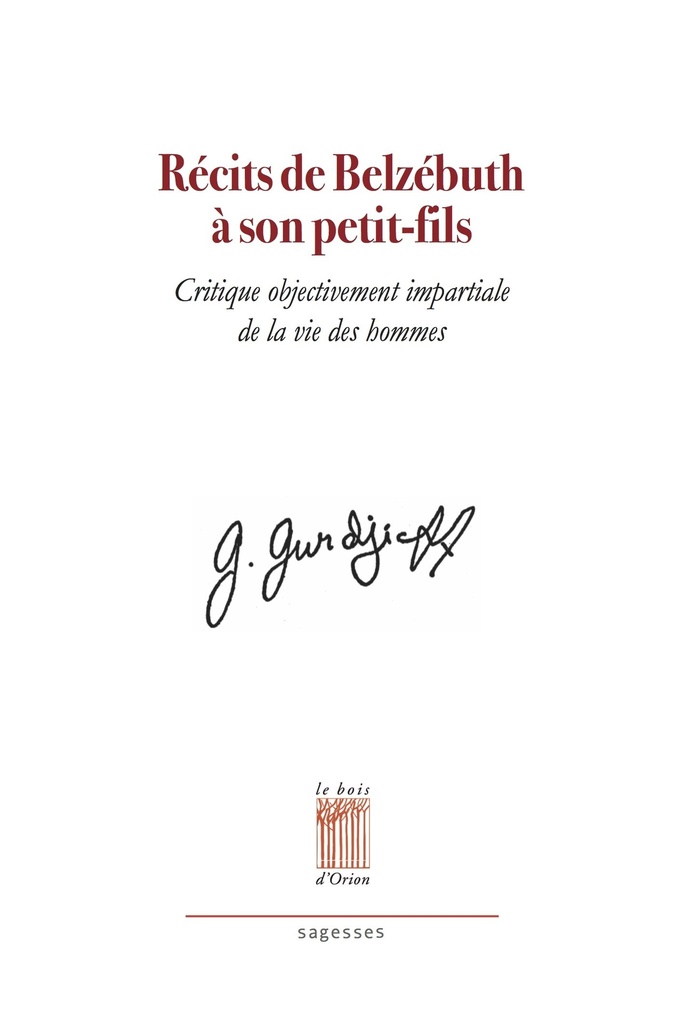 Récits de Belzébuth à son petit-fils