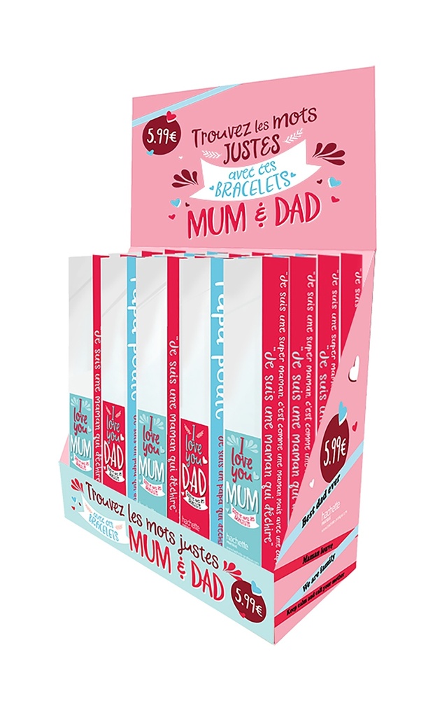 DISPLAY 20 VOL. DITES LE AVEC DES BRACELETS