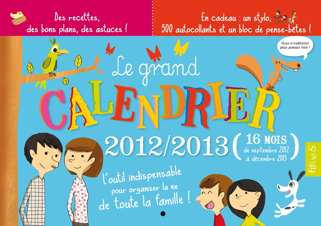 CALENDRIER 2012 / 2013