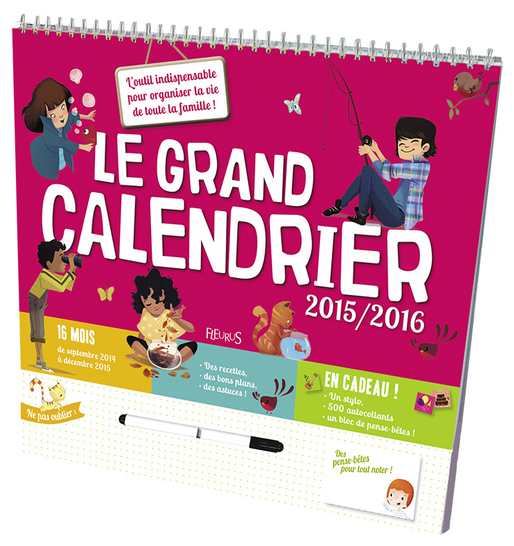 [9782215128359] Le grand calendrier 2015/2016