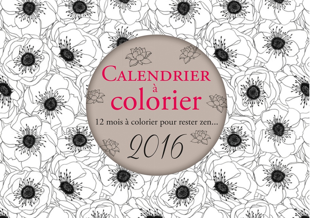[9782215131021] CALENDRIER A COLORIER 2016