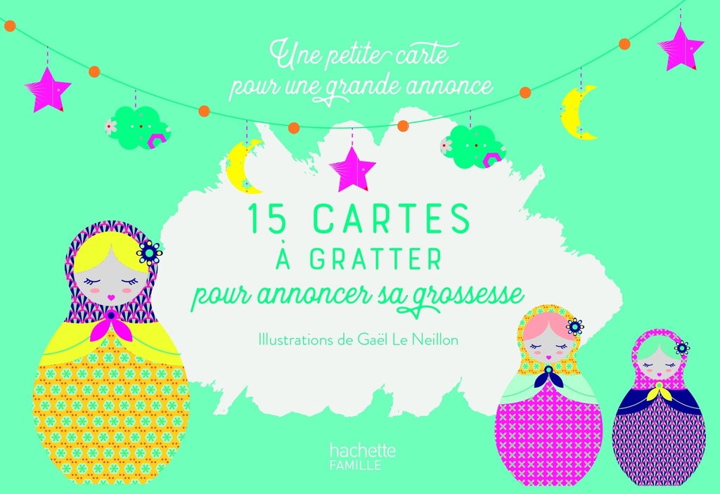15 Cartes à gratter pour annoncer sa grossesse