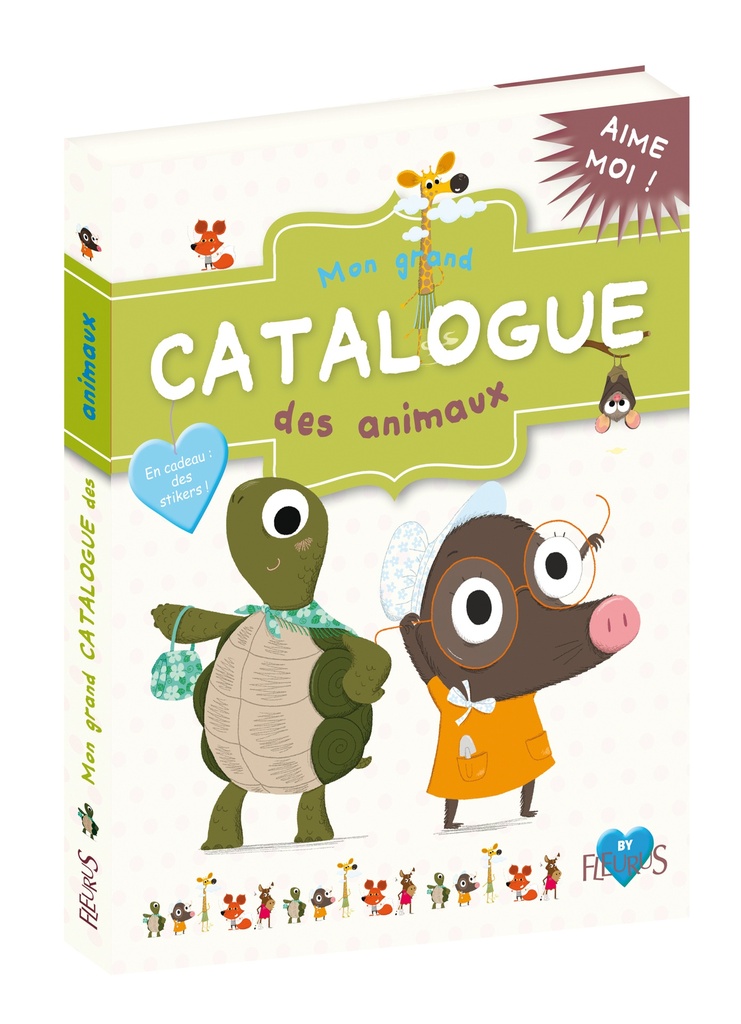 [9782215049944] MON GRAND CATALOGUE D'ANIMAUX (+ STICKERS)