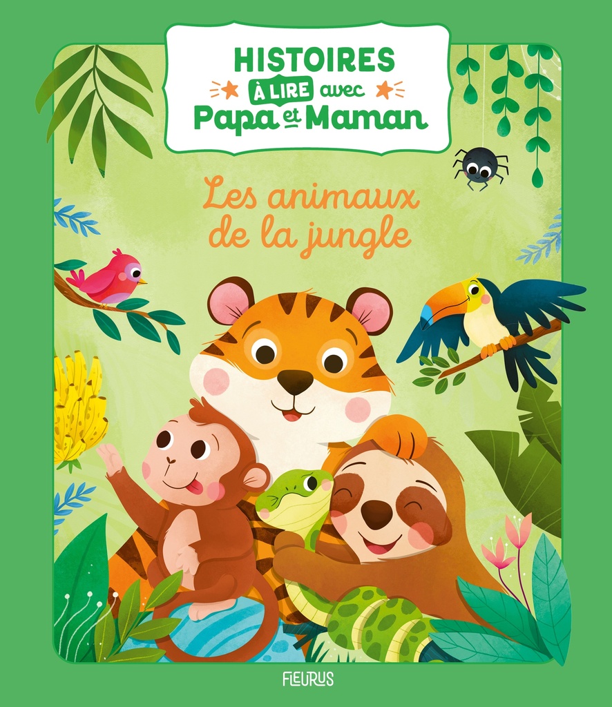 Histoires à lire avec papa et maman - Les animaux de la jungle