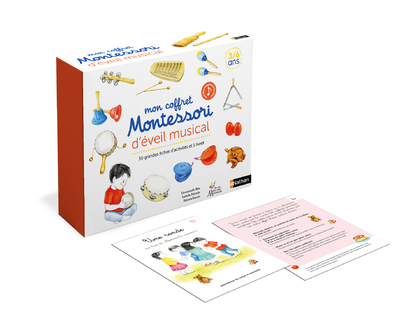 Mon coffret Montessori des jeux musicaux