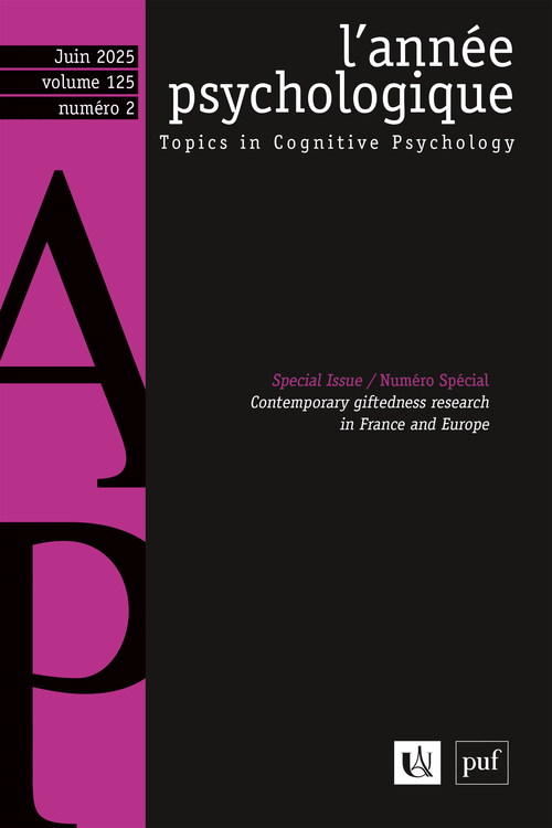 ANNEE PSYCHOLOGIQUE 125-2