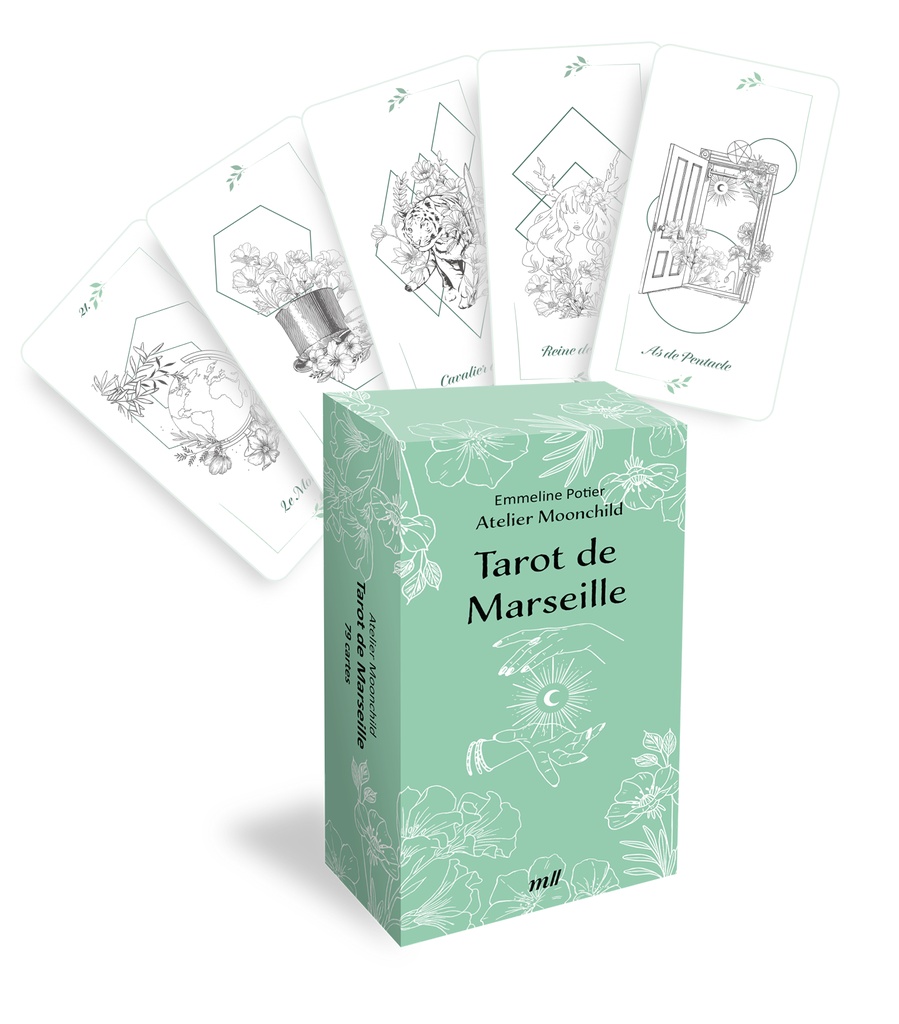 Tarot de Marseille - Jeu de cartes divinatoires
