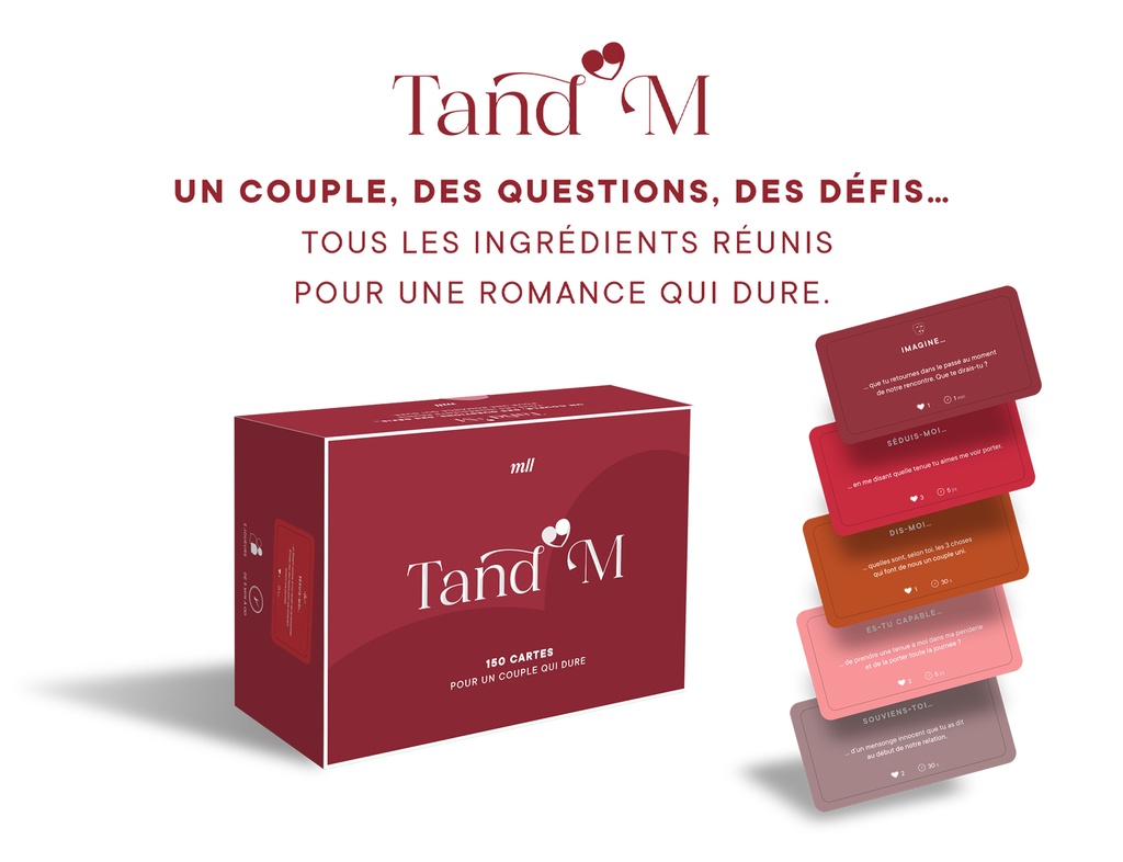 [9782383554141] Tand'M - 150 cartes pour un couple qui dure !