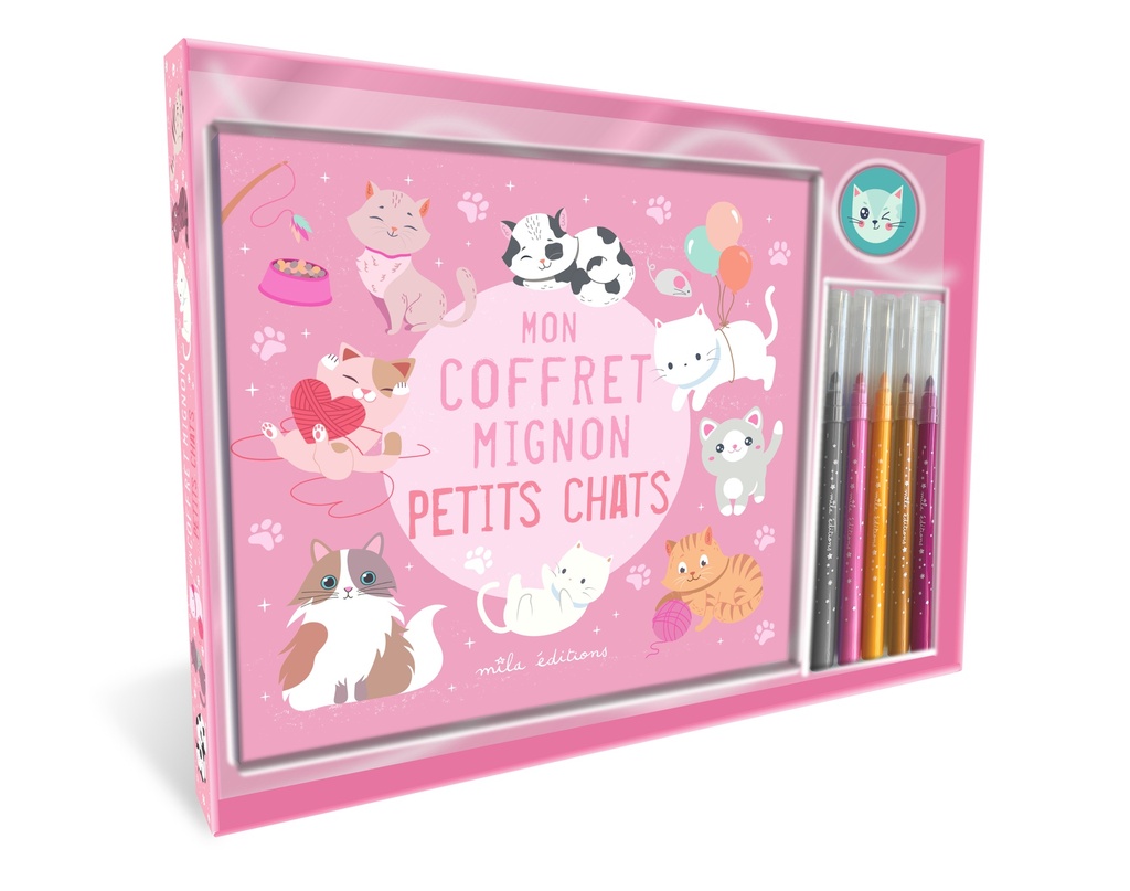 [9782378792923] Mon coffret mignon - Petits chats
