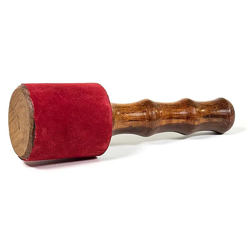 Maillet peau chamois manche en bois
