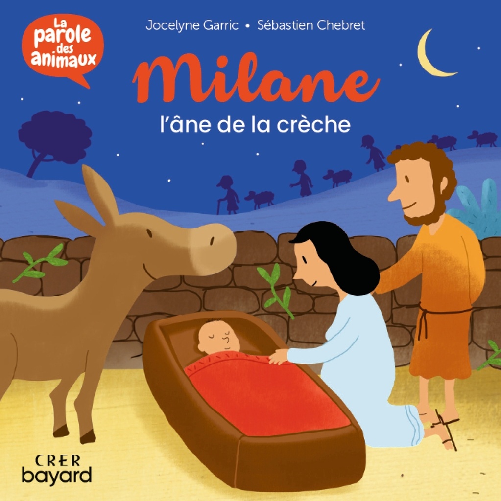 [9782857334347] Milane, l'âne de la crèche - La parole des animaux