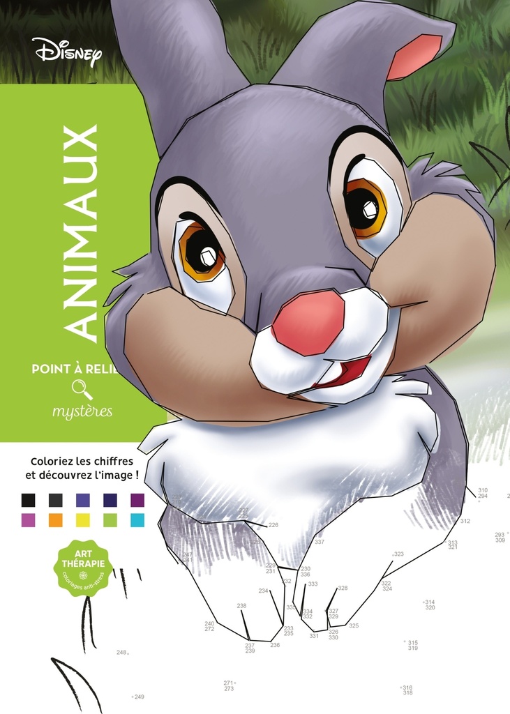 Points à relier Disney Animaux