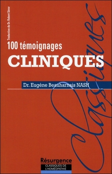 100 TEMOIGNAGES CLINIQUES