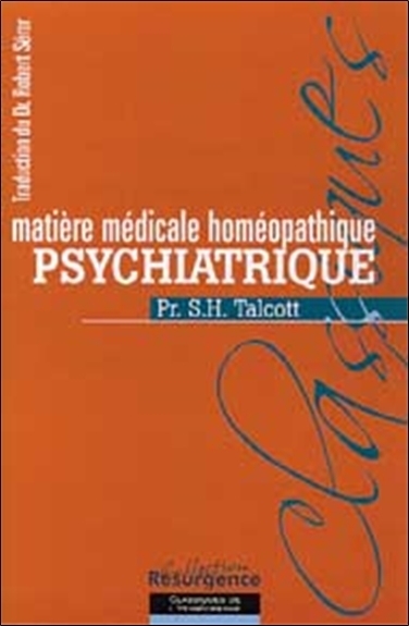 MATIERE MED. HOMEOPATHIQUE PSYCHIATRIQUE